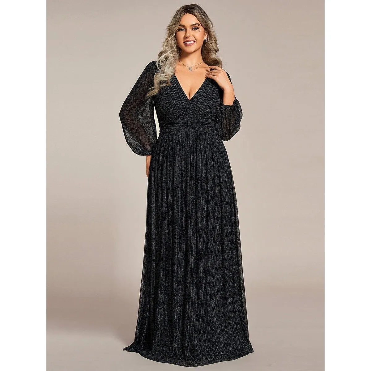 Beautiful black formal dress, perfect for black tie affair, wedding ,date night - Image 10