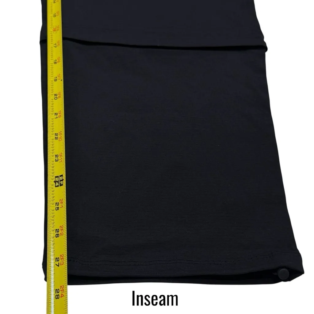 Athleta Black Cargo Crop Pants Stretch Utility Outdoors Camping Hiking 16 - Image 12