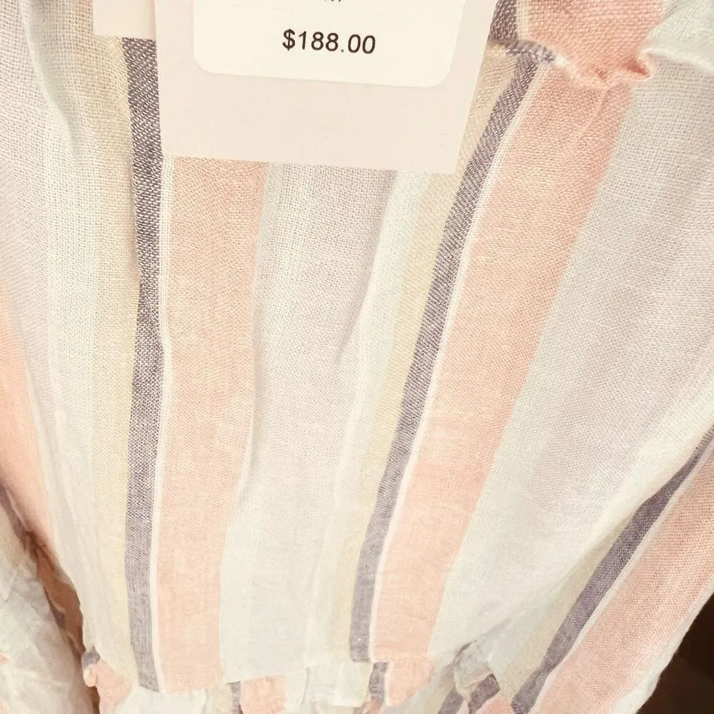 RAILS Sandy Linen Blend Shift Dress, Summer Airy Vacation Dress, Small (4/6) NWT - Image 8