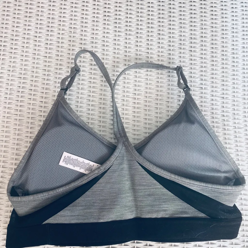 Nike Dri-FIT Indy V-Neck Sports Bra | Light-Support Padded Racerback (Medium) - Image 2