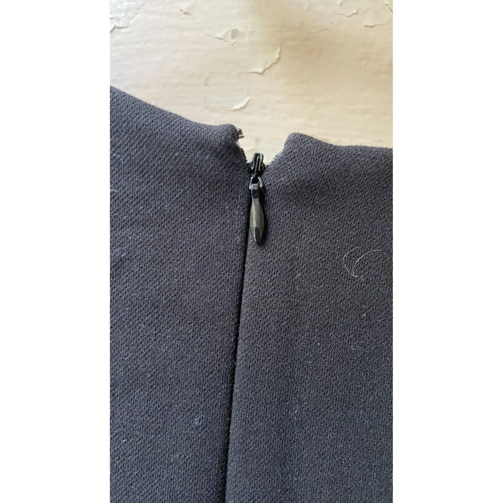 Vince Camuto black dress sz10 3/4 sleeve office career normcore basic swingy - Image 6