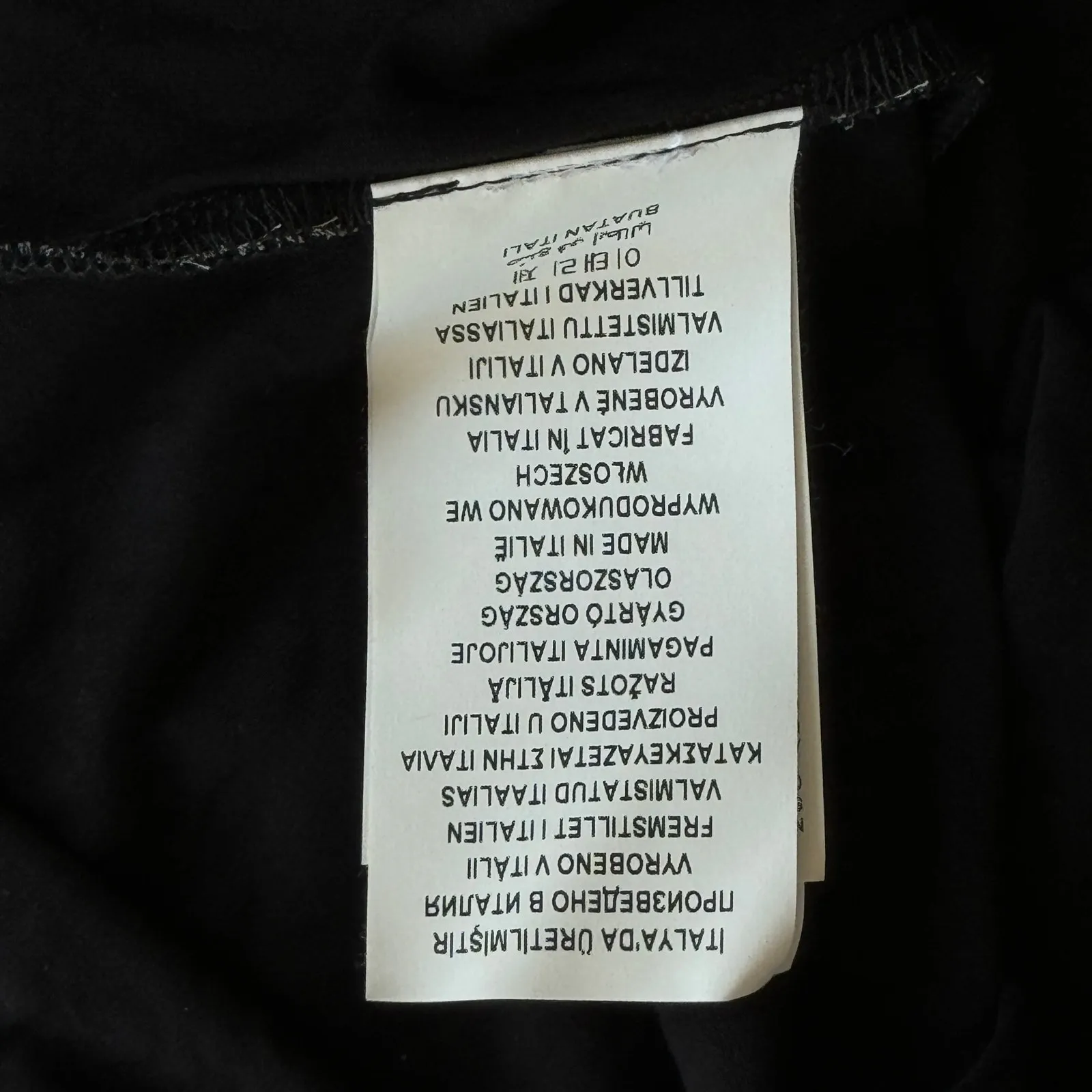 Versace Collection‎ Donna Sleeveless Jersey Top Blouse Size 42 Made in Italy - Image 12