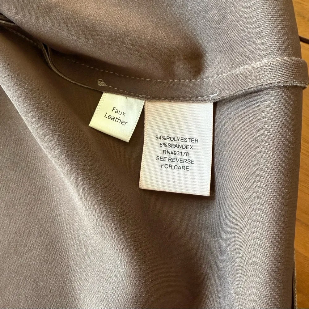 Philosophy Faux Suede Open Moto Jacket - Image 4