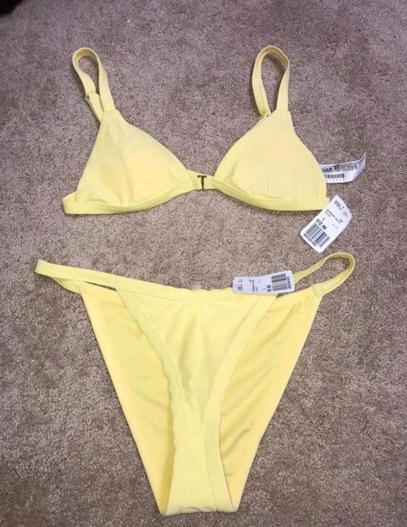 Forever 21 Yellow Bikini️ - Image 2