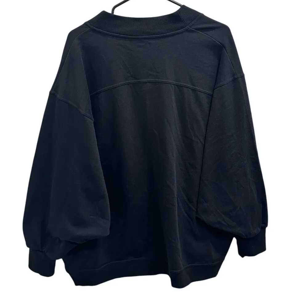 Sweaty Betty Cora Batwing Cardigan Black Soft Cozycore Relaxed Fit Pockets Small - Image 2