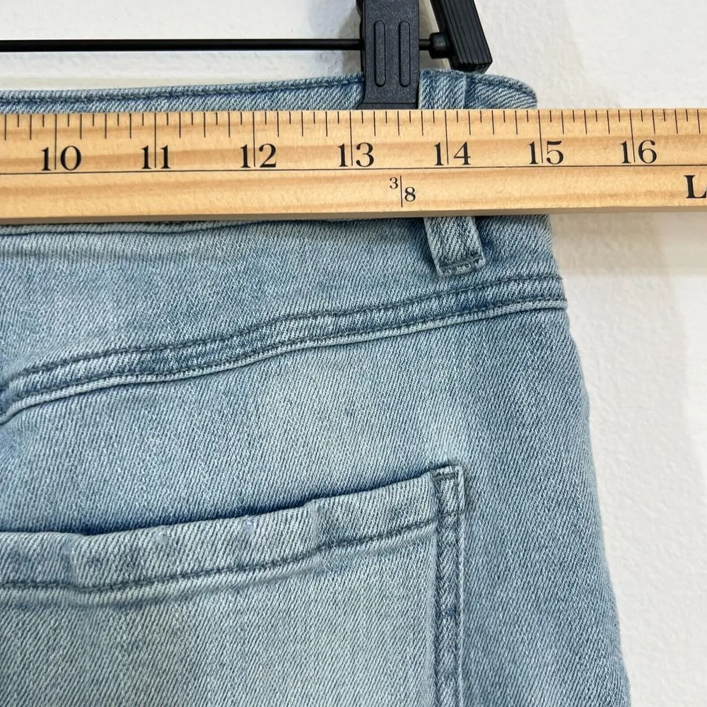 Cabi‎ Jeans Womens 4 Higher Straight Very Light Blue Faded Wash Summer Classic - Image 6