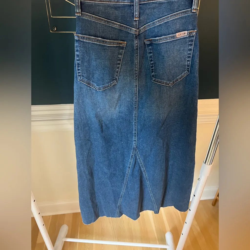 JOE’S Denim Maxi Skirt Soroya size 23 NWOT - Image 7