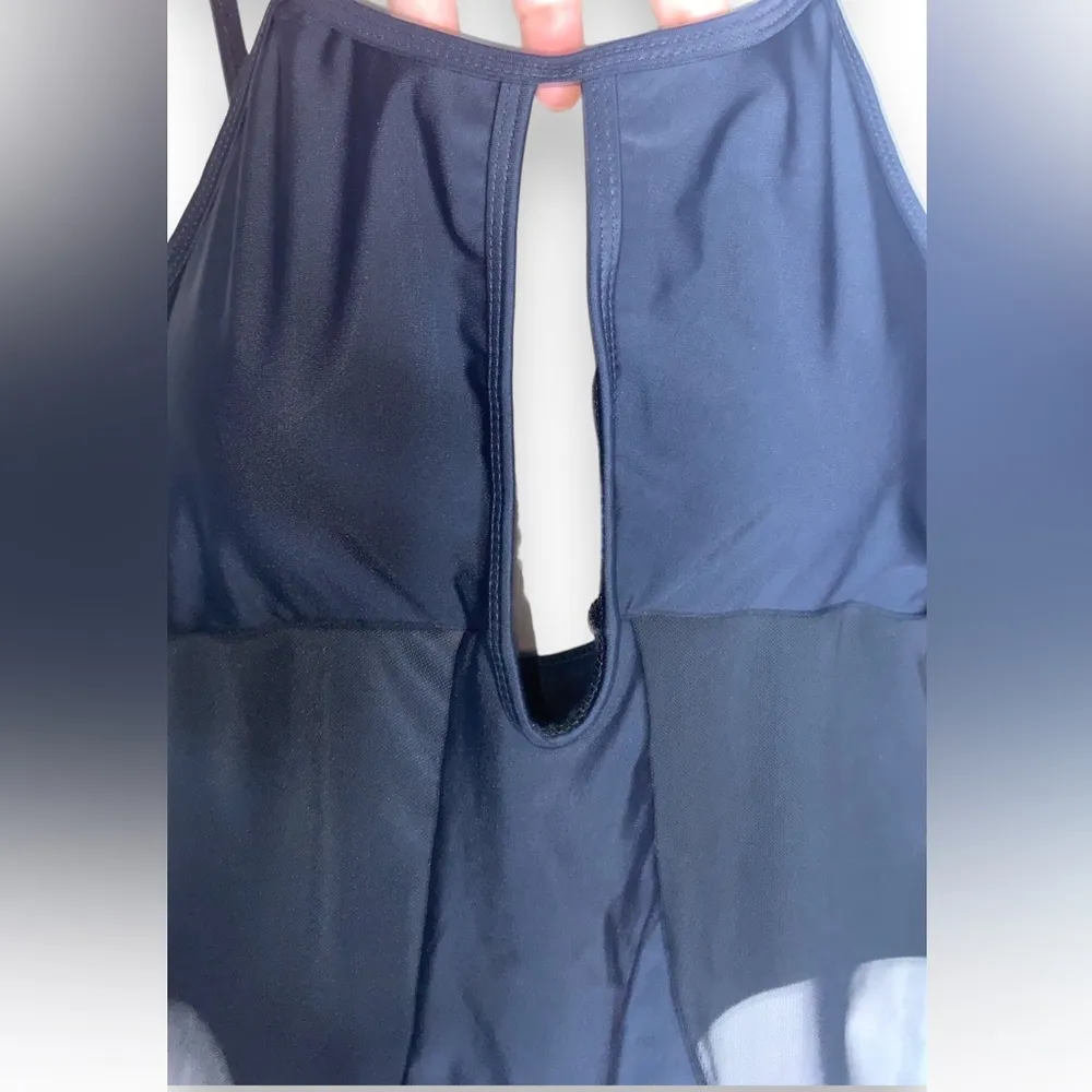 Black one piece bathing suit Size XL - Image 3