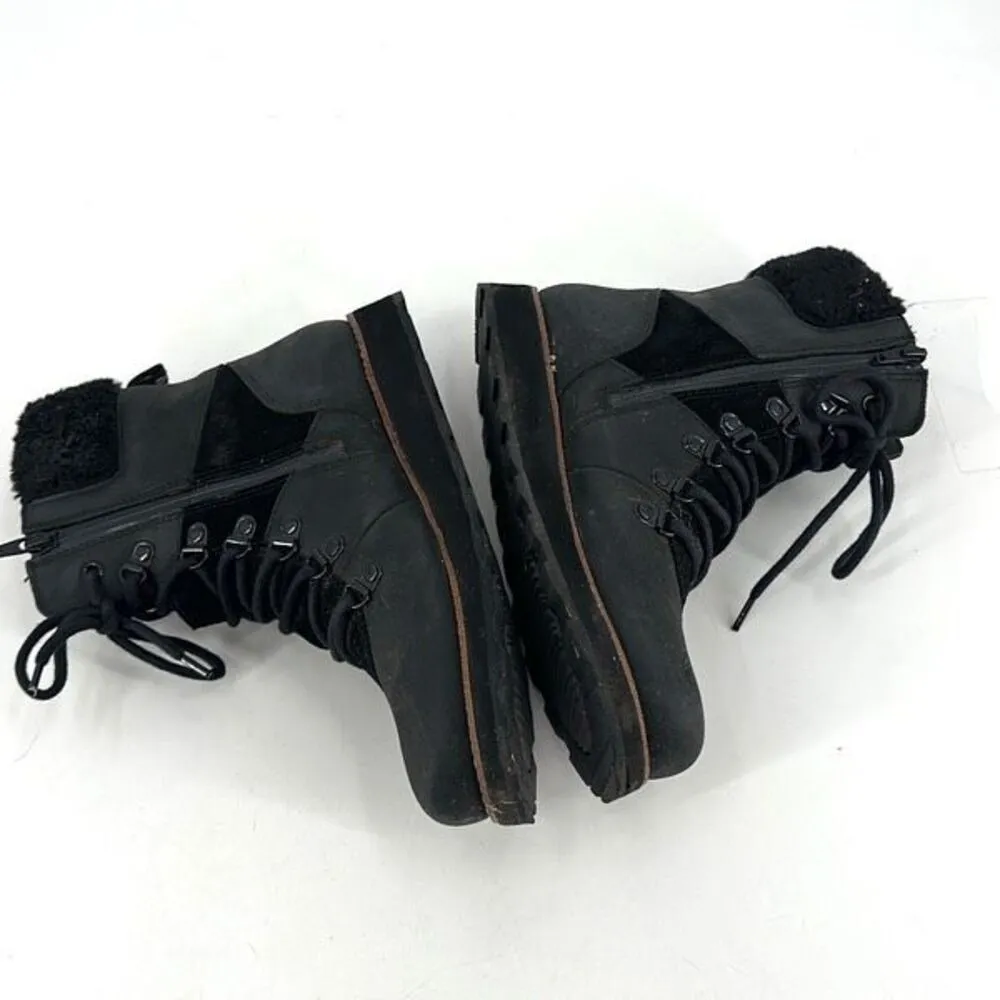 Kamik‎ Ariel F Womens Leather Lace Up Waterproof Winter Boots Black Size 8.5 - Image 3