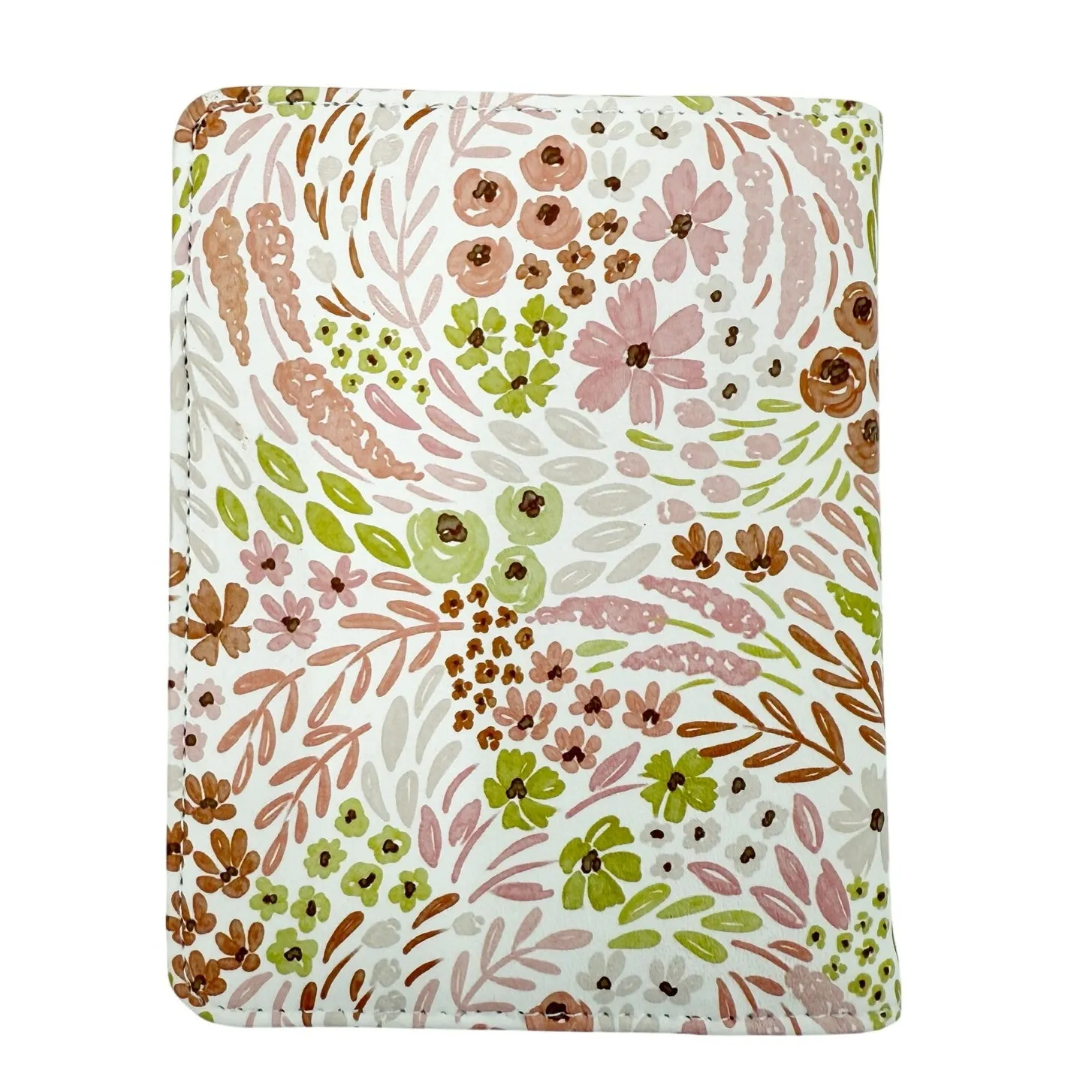 Elyse Breanna Design Passport Cover Limelight Floral Travel 2 Pockets Vacation Pink - Image 2