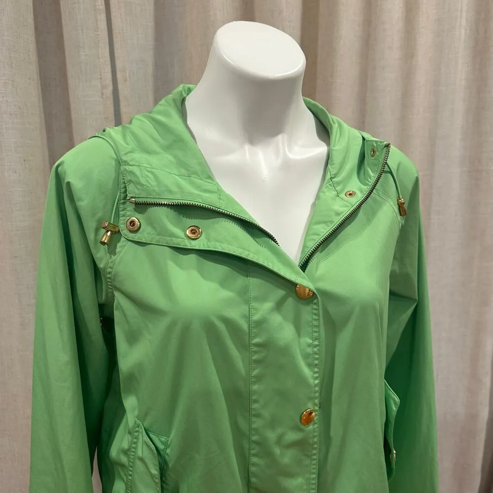 Ralph Lauren Lime Green Jacket sz S Lightweight hooded Jacket - Image 2