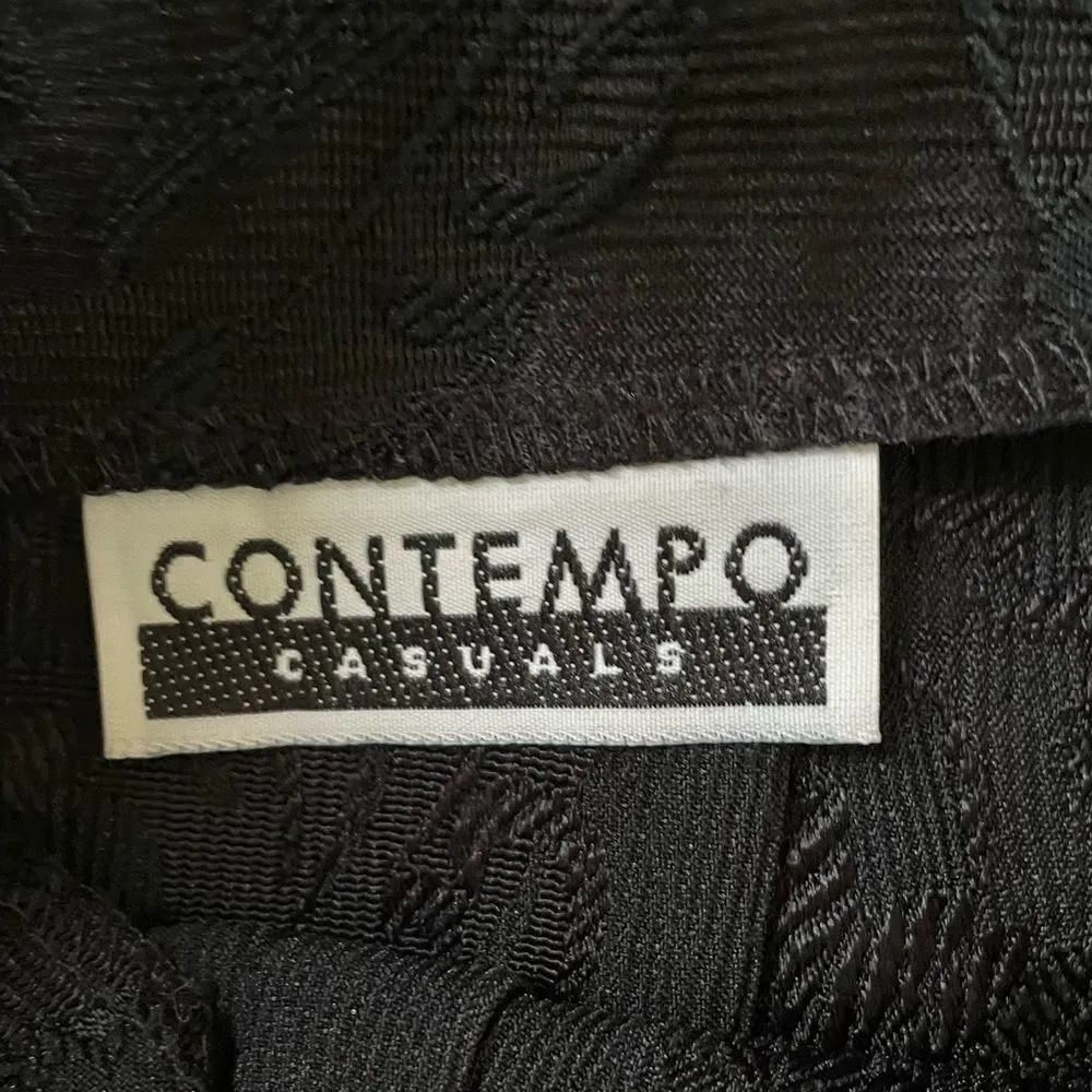 Contempo Casuals black min skirt - Image 6