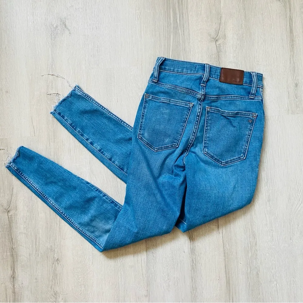 Madewell 10" High-Rise Skinny Denim Jeans Blue Sz 23 - Image 15