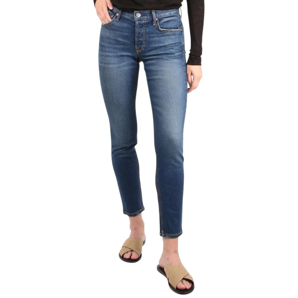 GRLFRND Denim Women’s Size 25 Joan Jett Blue Wash Yasmin Jeans - Image 4