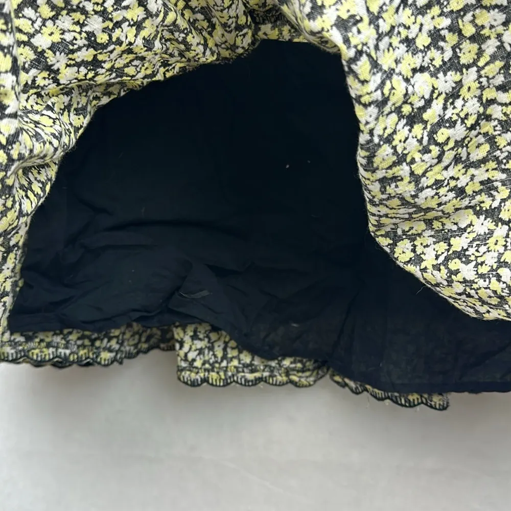 Hannah Scallop Babydoll Mini Dress Sz M - Image 8