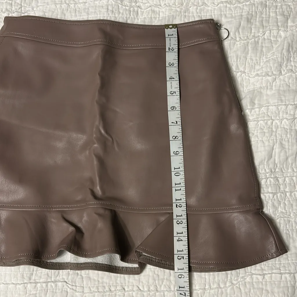 Express Faux Leather Skirt, 6, NWT - Image 5