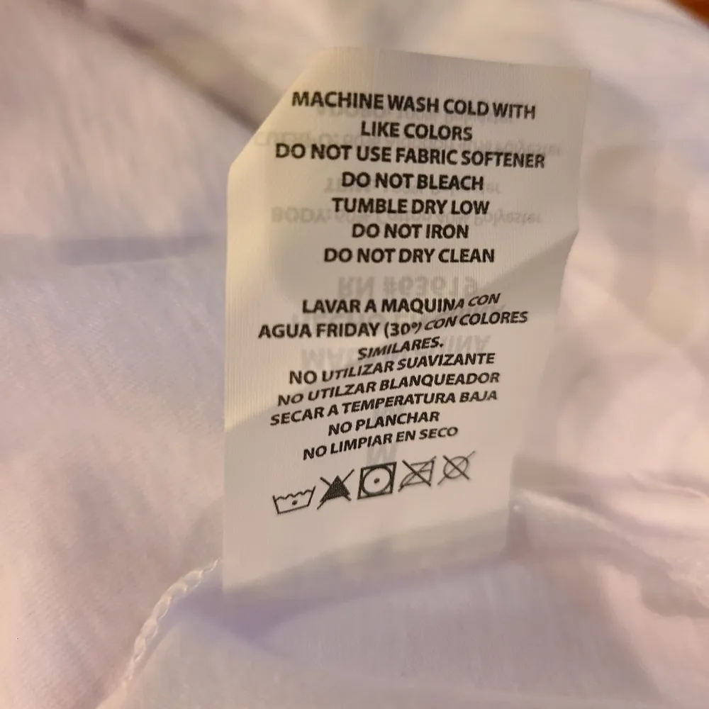 Bebe White Tank Top Medium - Image 7