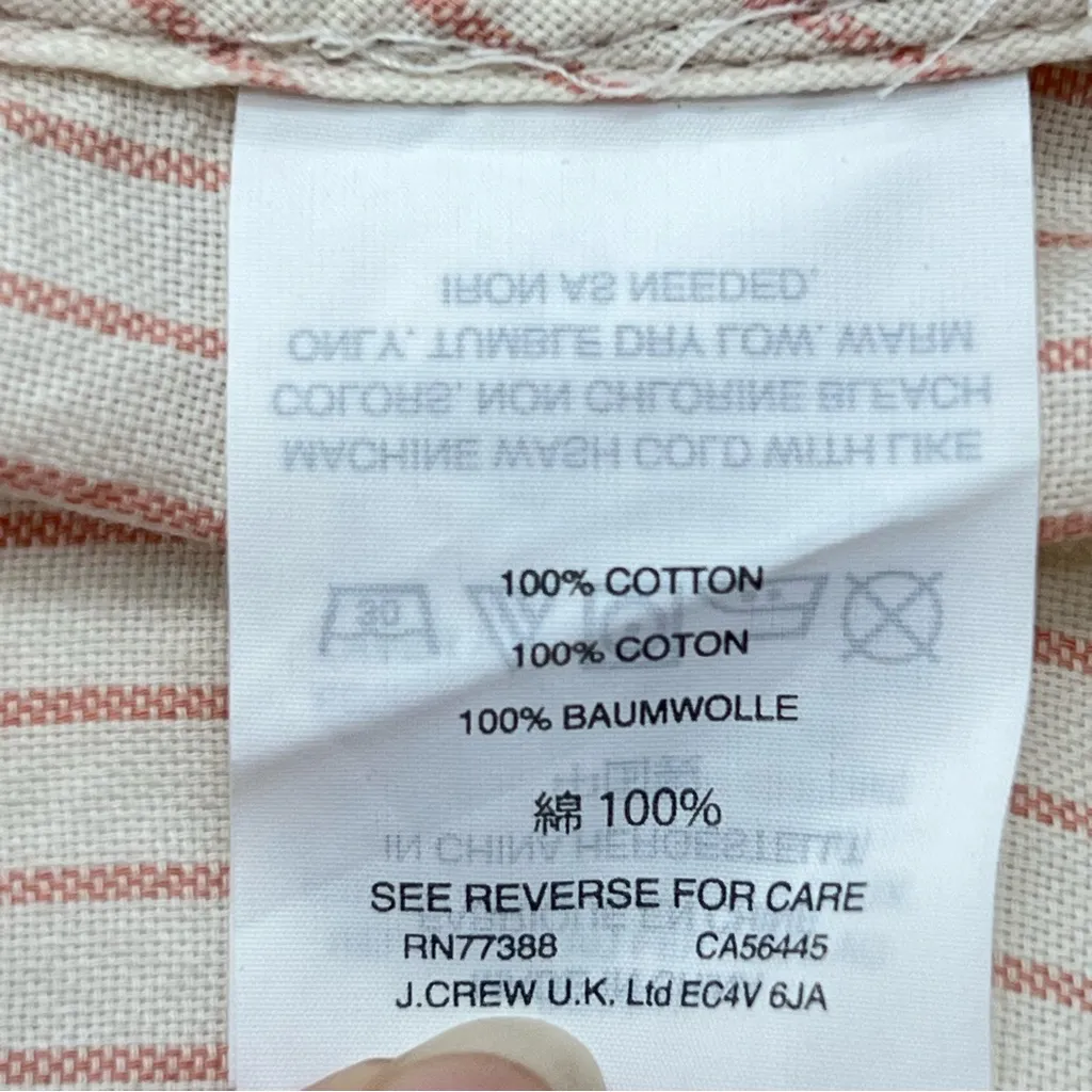 Madewell Ruffled Edge Striped Tank Top - Image 10