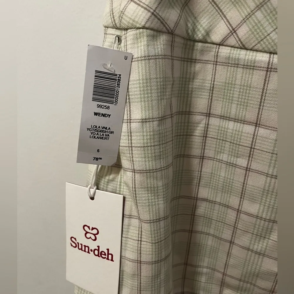 Aritzia Sunday best plaid skirt. NWT - Image 6