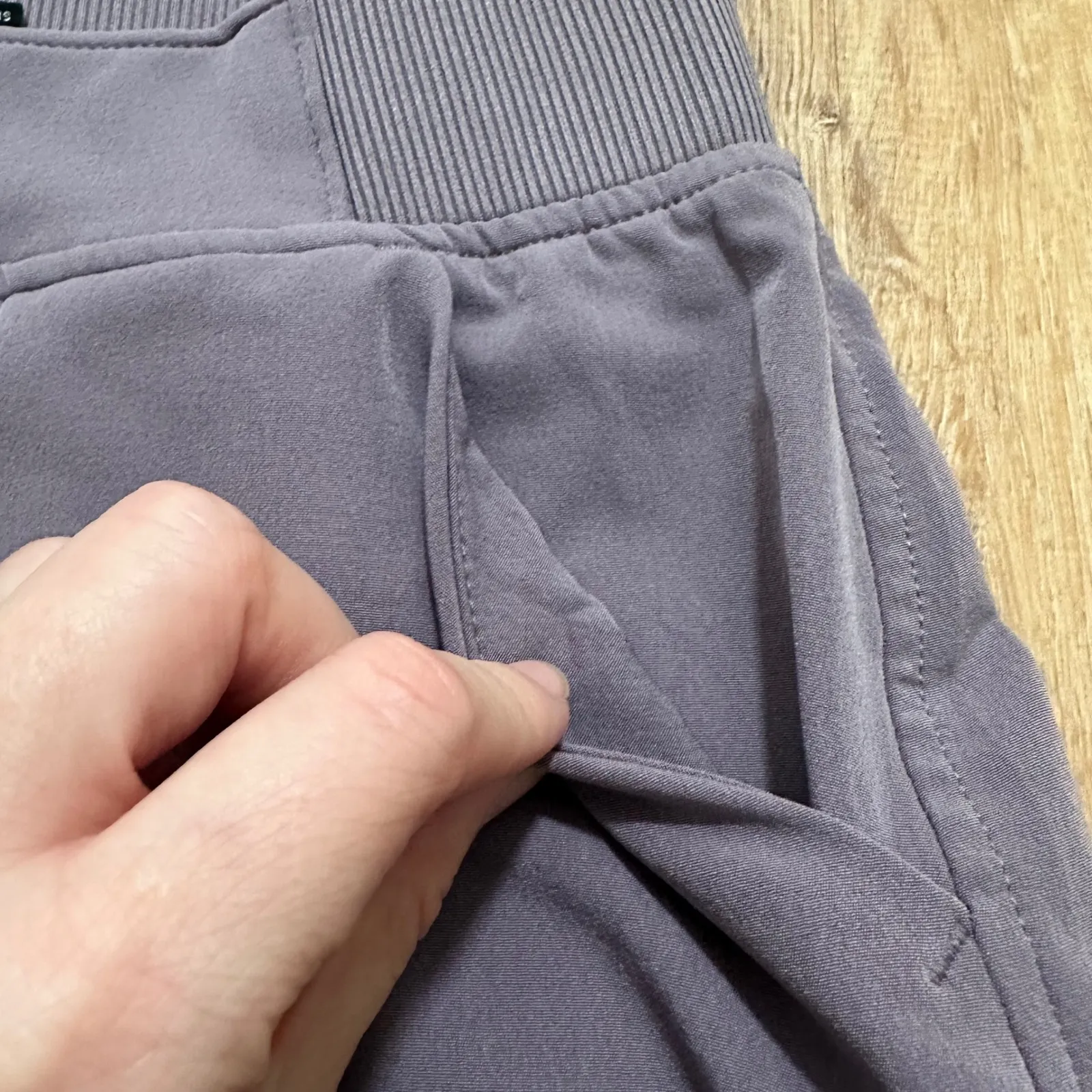 32 Degrees Cool | Women's Purple Athleisure Athletic Mini Skirt Skort, Size S Gray - Image 4