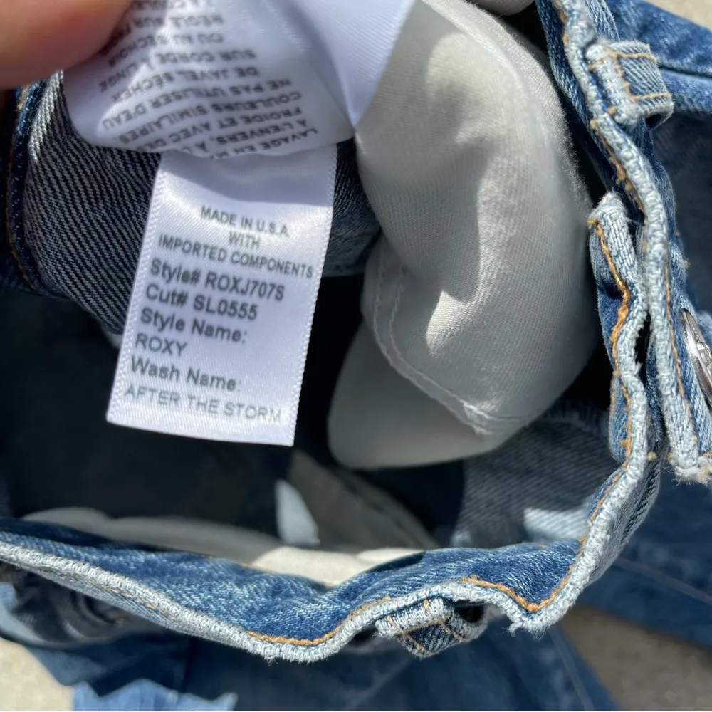 SLVRLAKE Roxy After The Storm Slim Straight Leg Jeans size 26 - Image 7