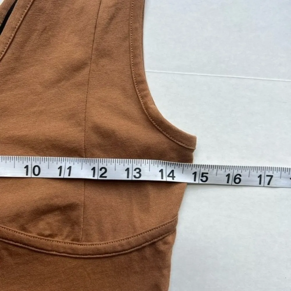 Vero moda sussy slim short tank dress tan size xs - Image 7