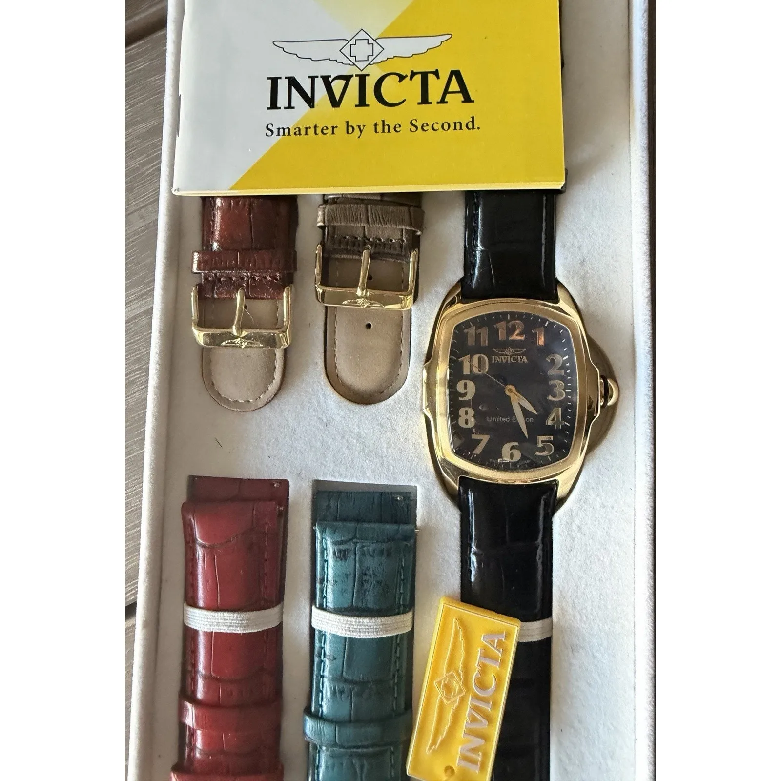 Invicta 6406 Men Limited Edition Watch Set Stainless Steel Flame Fushion Crystal - Image 13