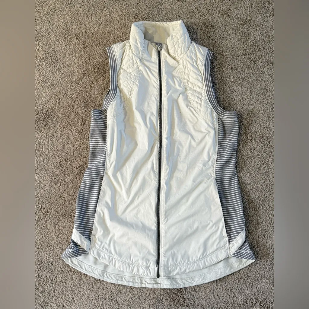 Lululemon Rebel Runner Vest Ghost Hyper Stripe Heathered Slate Ghost 2014 Rare - Image 10