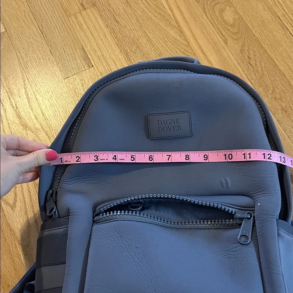 Dagne Dover Dakota Bue Gray Neoprene Backpack - Image 12