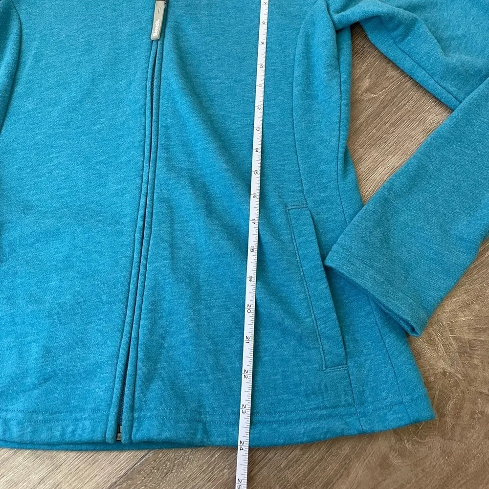Bench Teal Blue Full Zip Collared Jacket ~ Pockets Thumbholes ~ Women’s Size S - Image 10