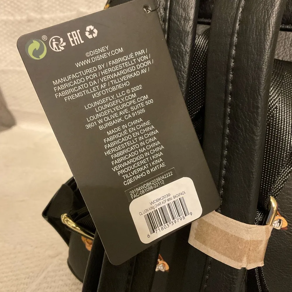 DISNEY Lion King Character AOP Mini LOUNGEFLY Backpack - Image 6