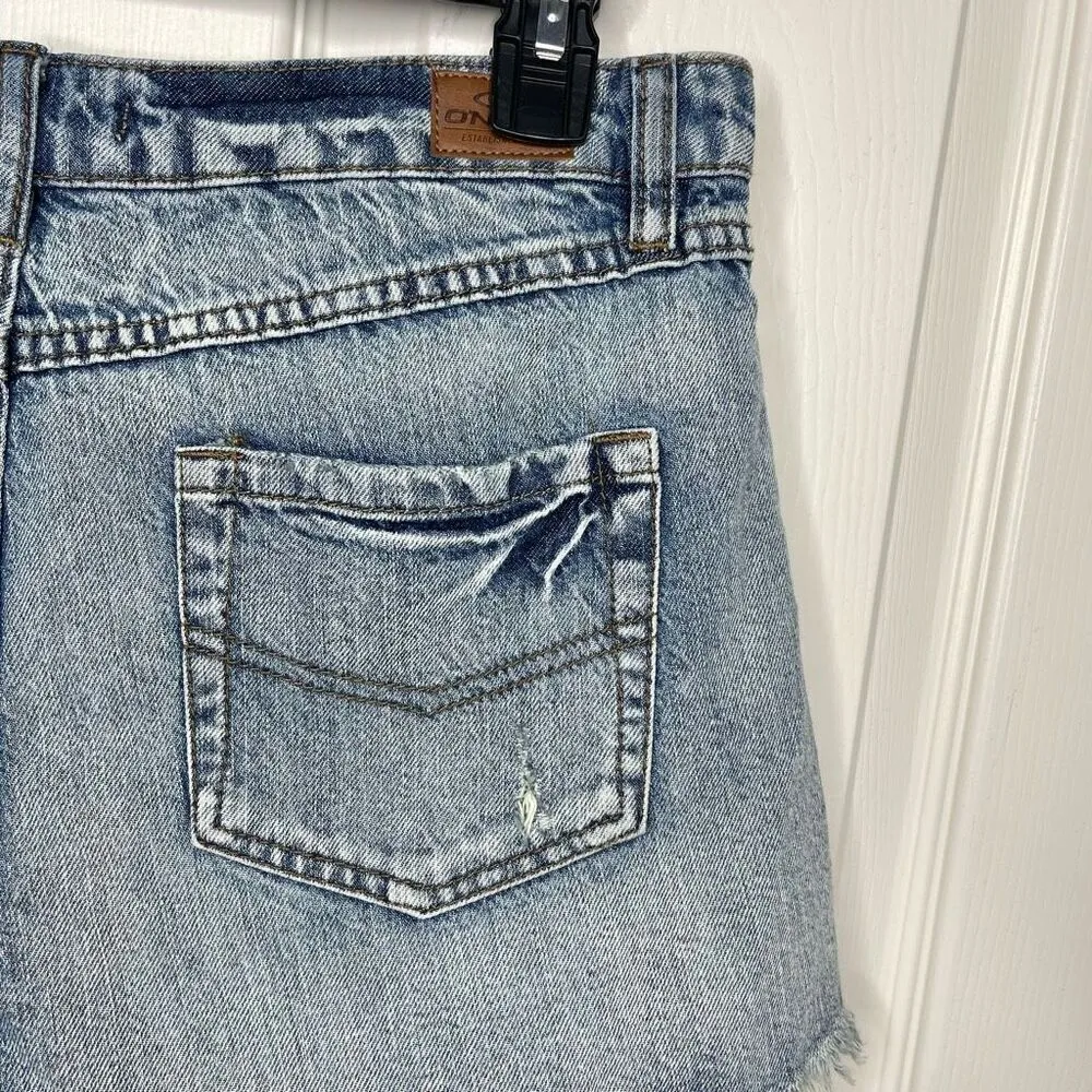 NWT O’Neill High Rise Marina Cutoff Frayed Hem Jean Shorts - 28 - Image 7