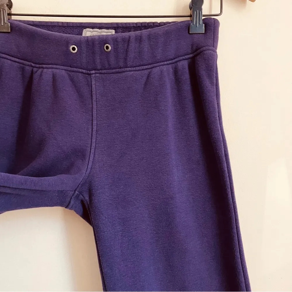 Ugg Straight Leg Terry Fleece Lined Purple Sweatpants size S - Image 5