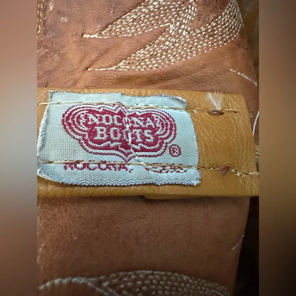 Nocona Boots Vintage Purse Bag Brown - Image 7