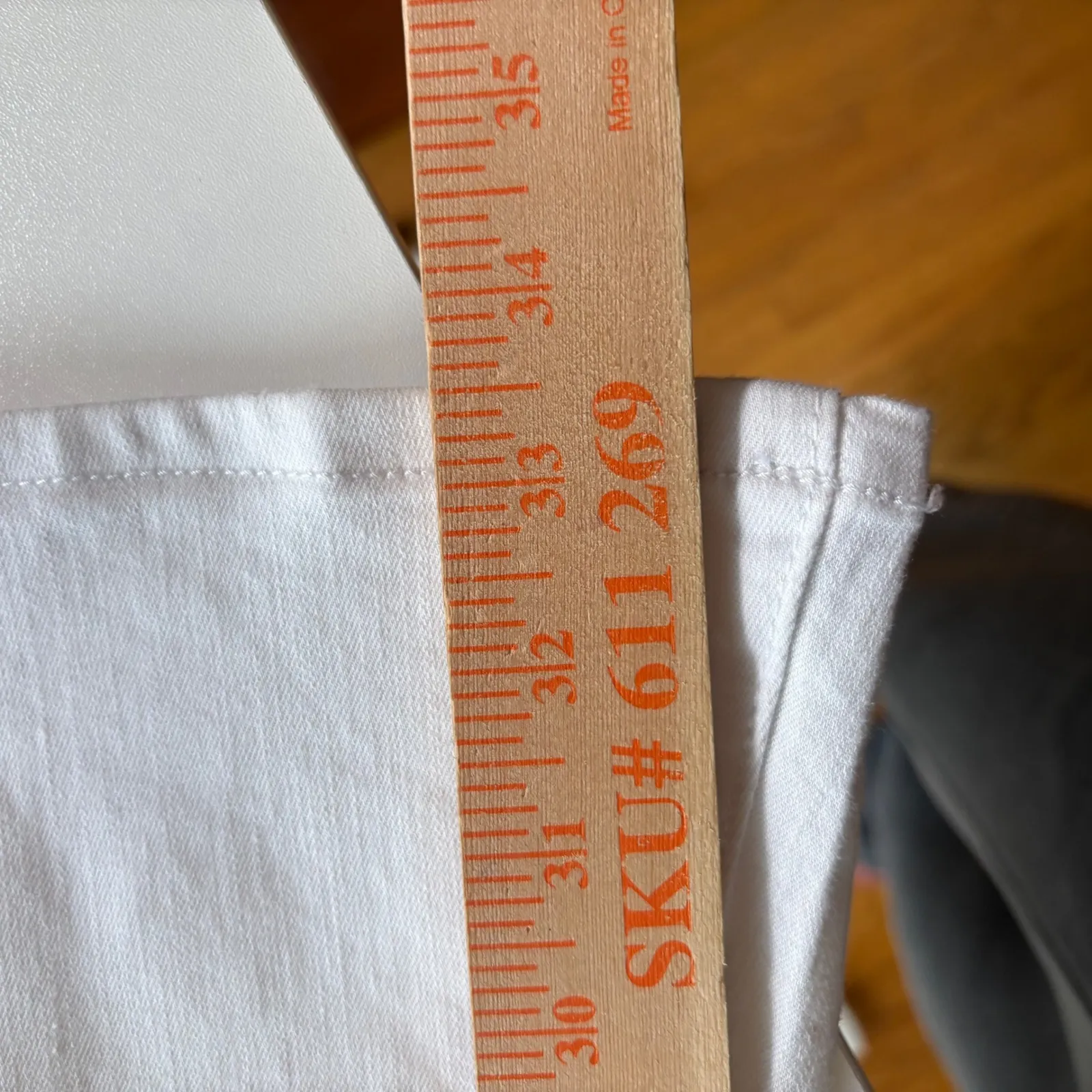 Judy Blue White Super Flare Fit Jeans Size 3/26‎ High Waist Womenswear - Image 8