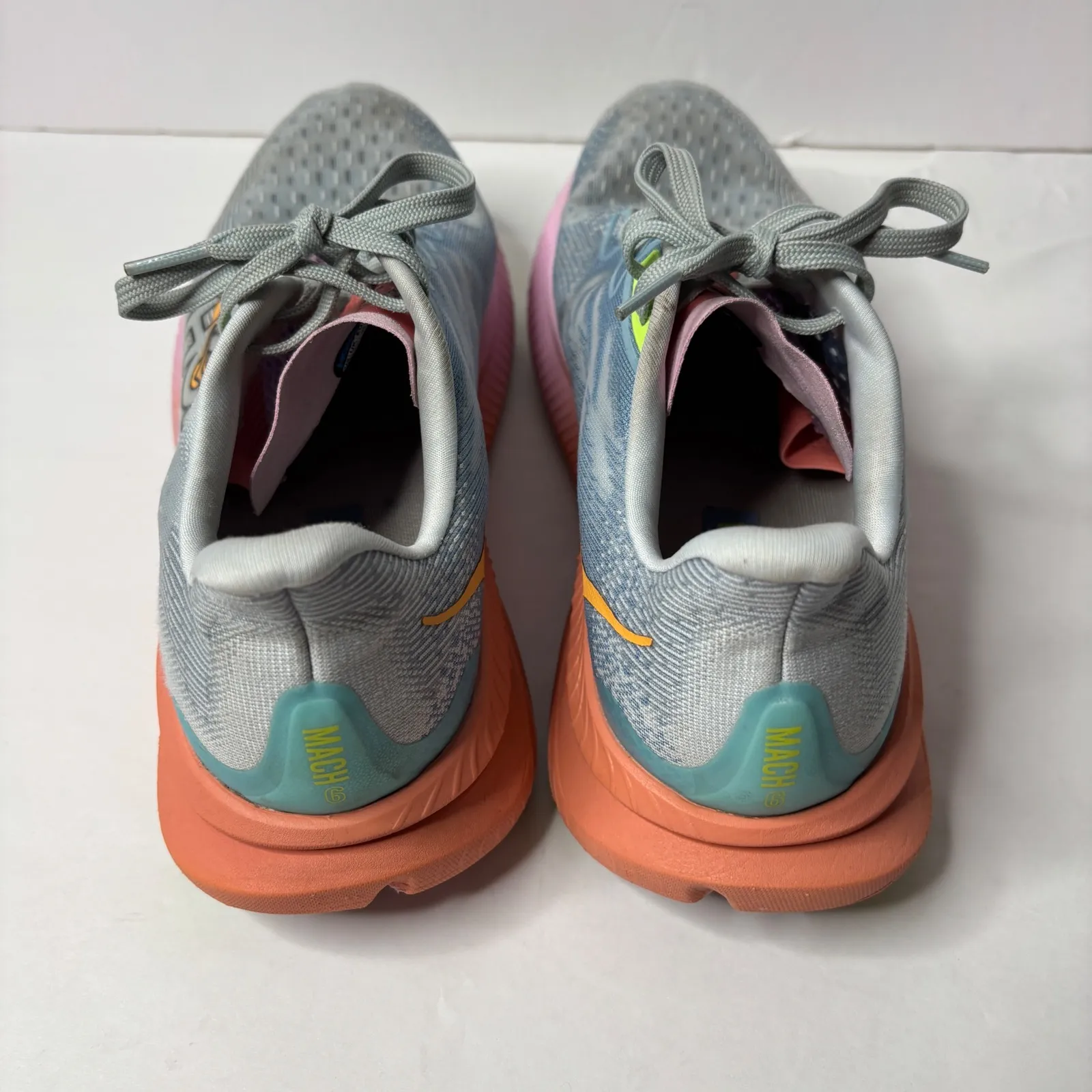Hoka One Mach 6 Shoes Womens 11 B Illusion Dusk Sneakers Comfort SEE - Image 4