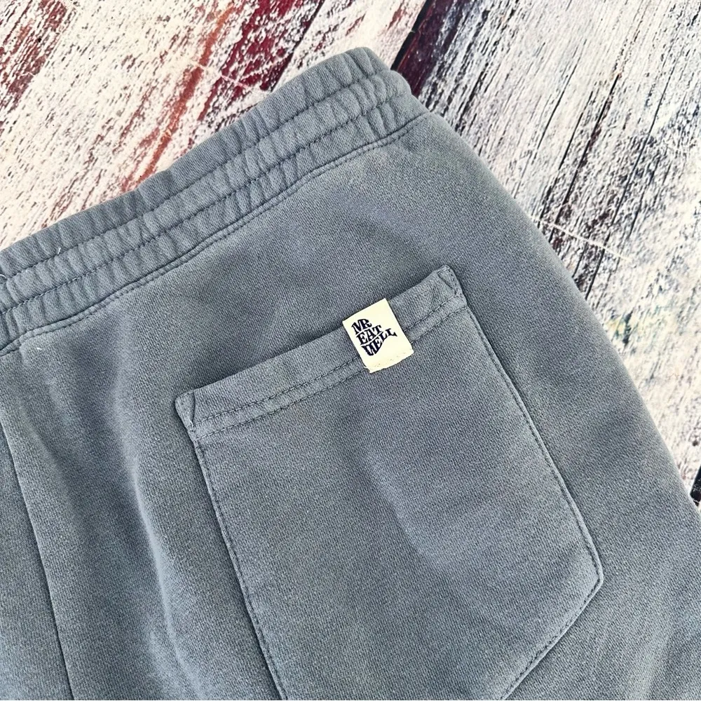 Mr. EatWell Wine Glass Sweatpants Blue Size XL - Image 7