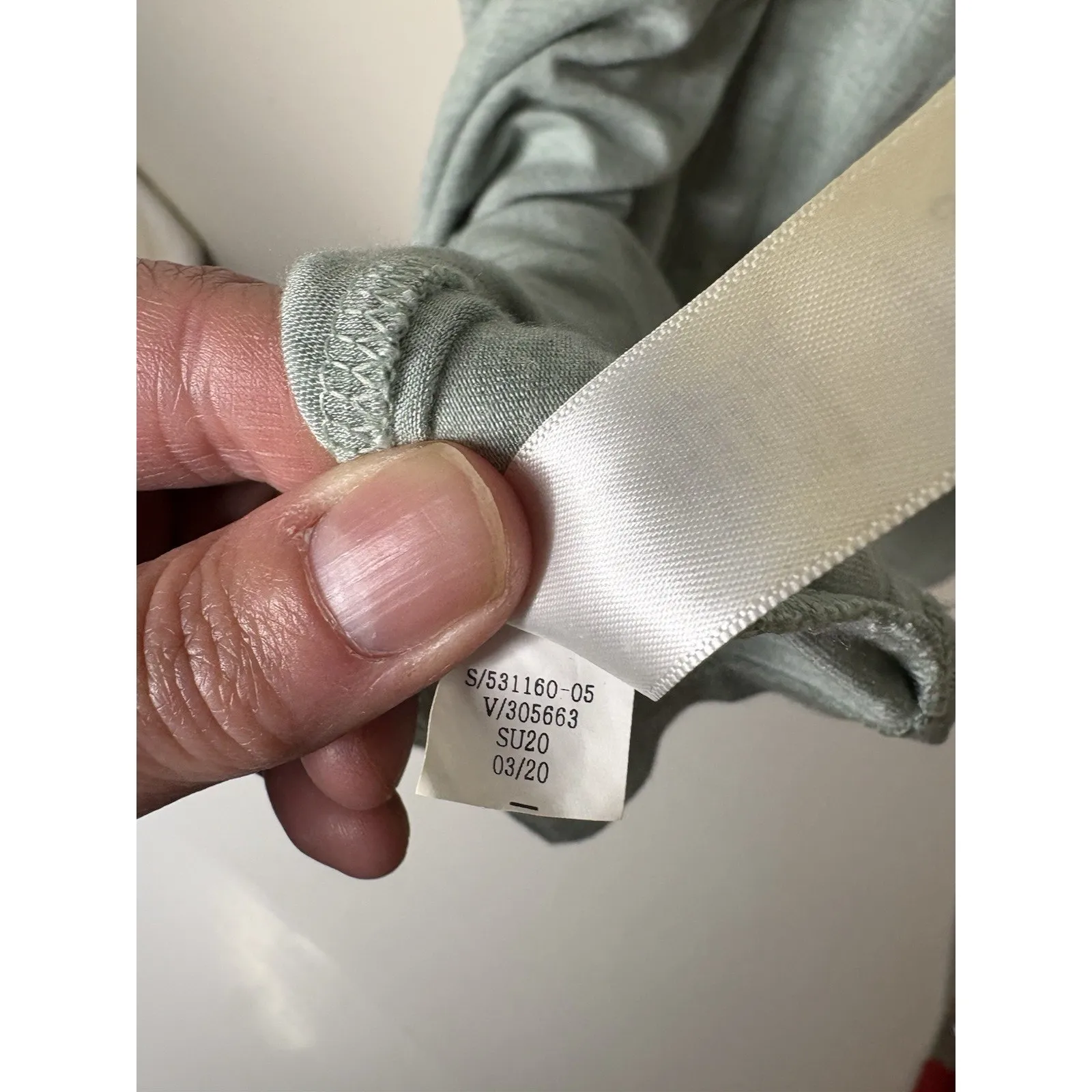 Athleta Womens Size S Dress Santorini Athleisure Travel Green Built In Bra - Image 9