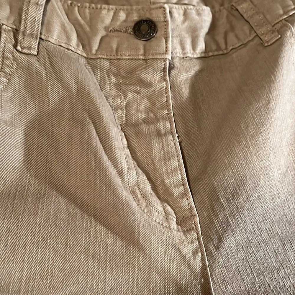 Vintage Jeanology tan skinny jeans Size 8 - Image 2