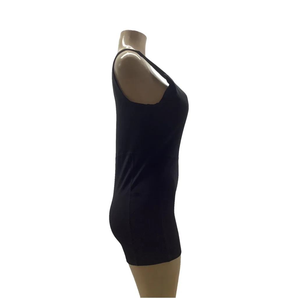 Xersion  Size L Black EverUltra-Lite Womens Sleeveless Active Short Romper. New - Image 3