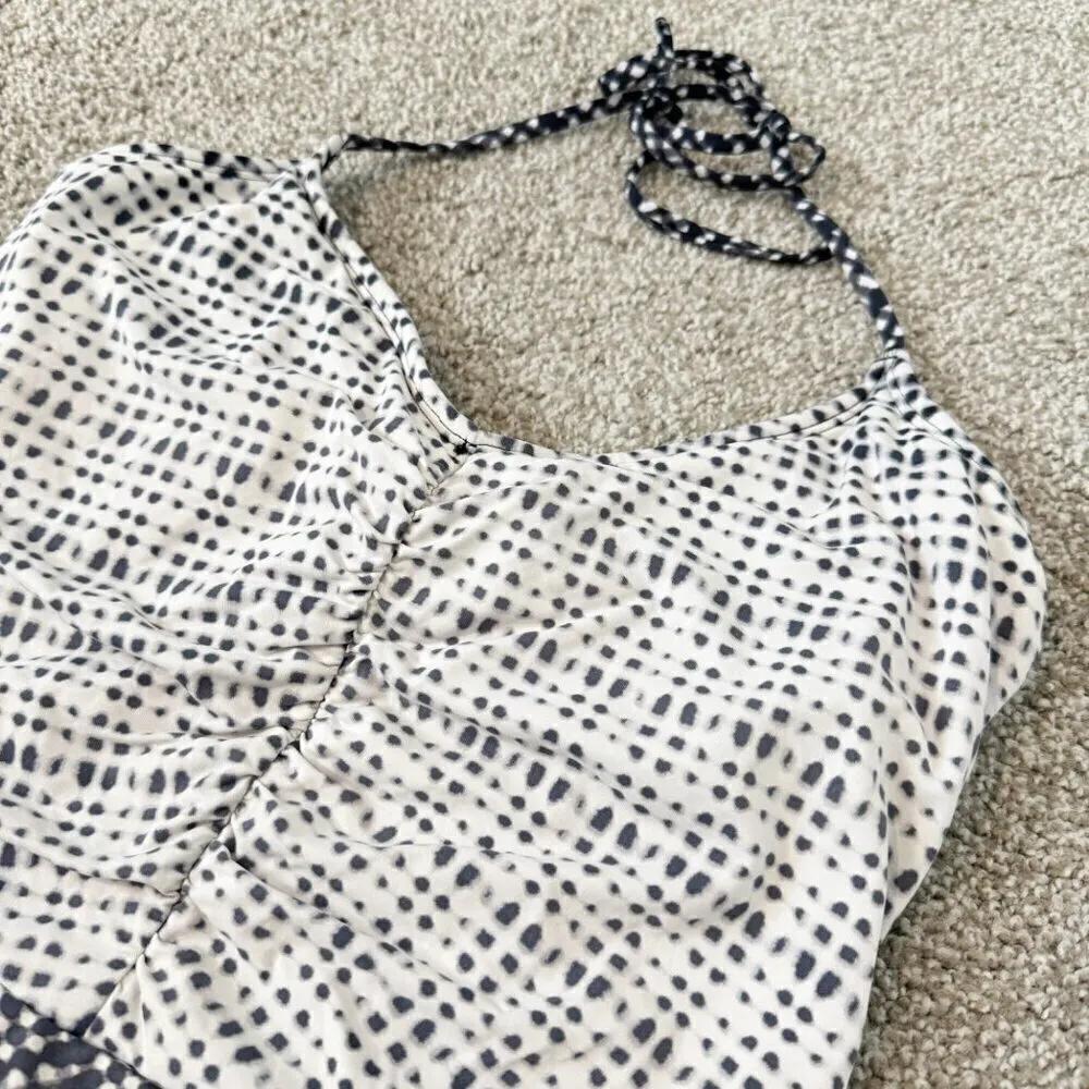 Athleta‎ Vichy One Piece Halter Bathing Suit - Image 4