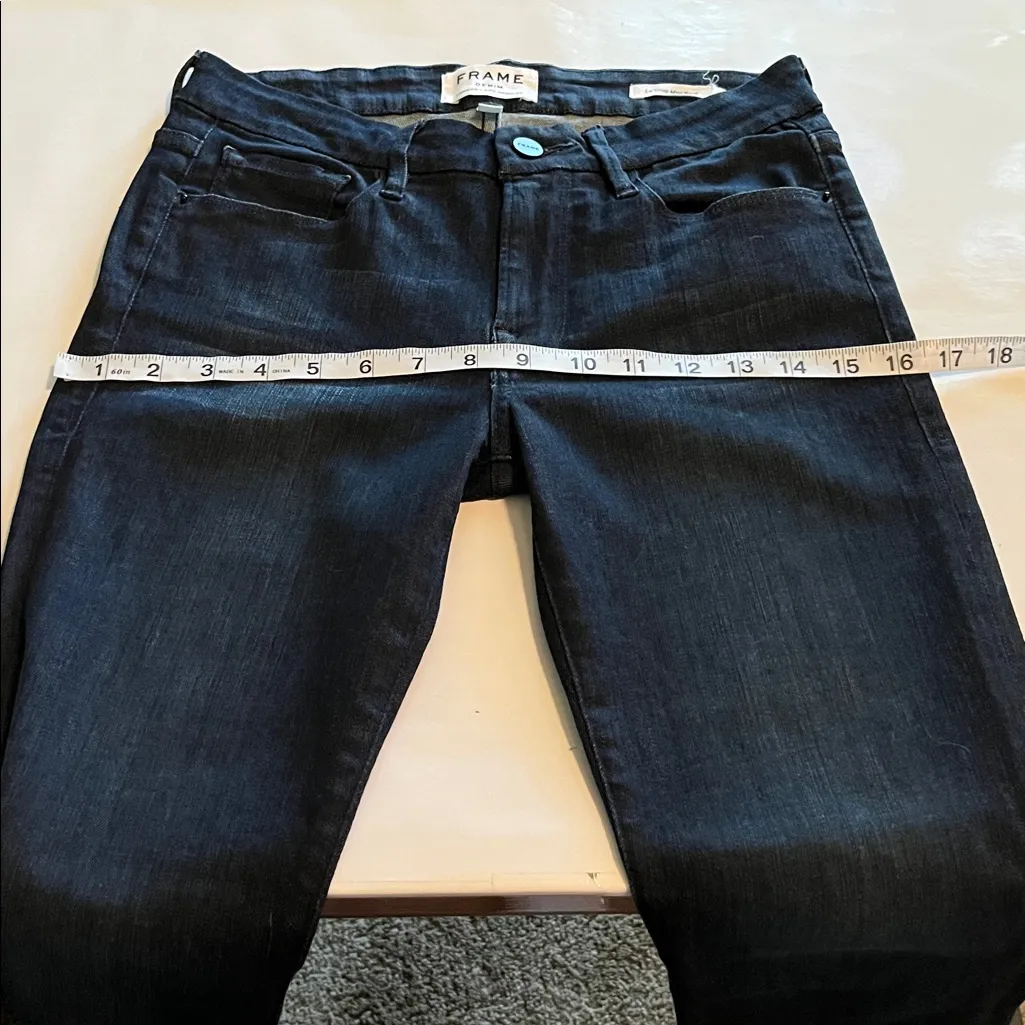 Frame Denim Le Crop Mini Boot Mid Rise Size 27 - Image 5