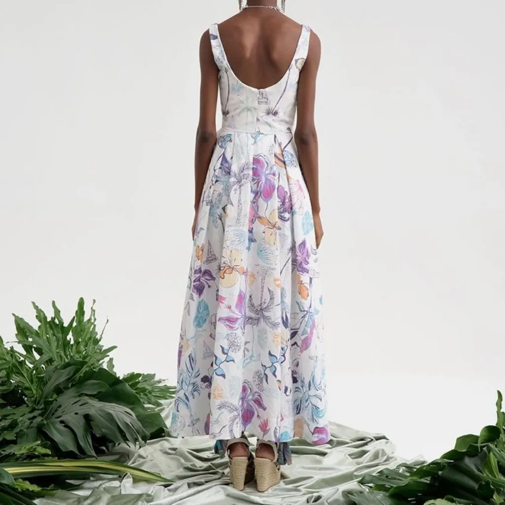 Isla & White Samara Dress in Canto de Playa Size XS - Image 15