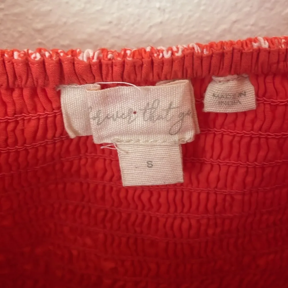 Anthropologie Forever That Girl Floral Puff Sleeve Smocked Back Mini Dress - Image 4