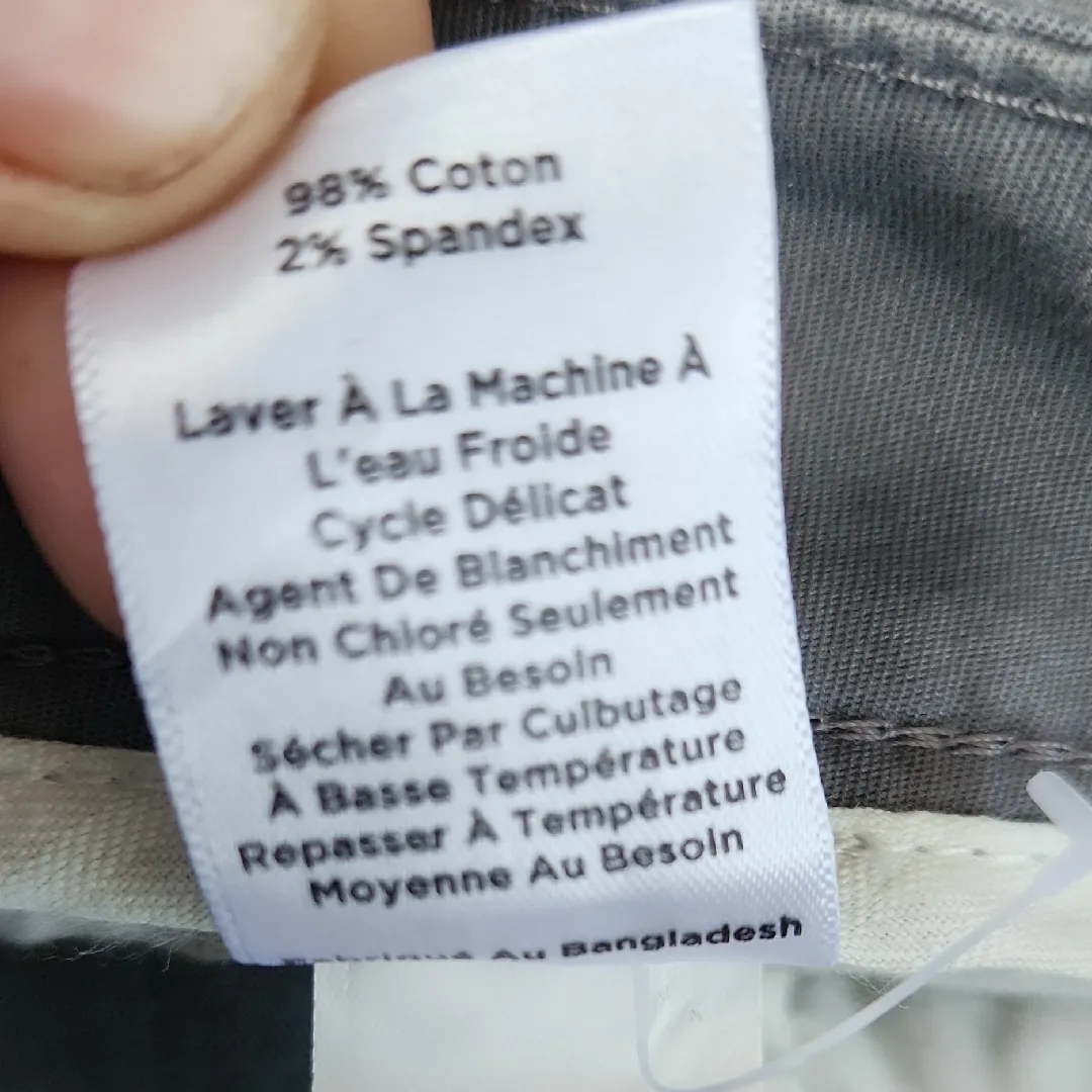 Talbots Straight Leg Chino Pants Gray 16W - Image 6