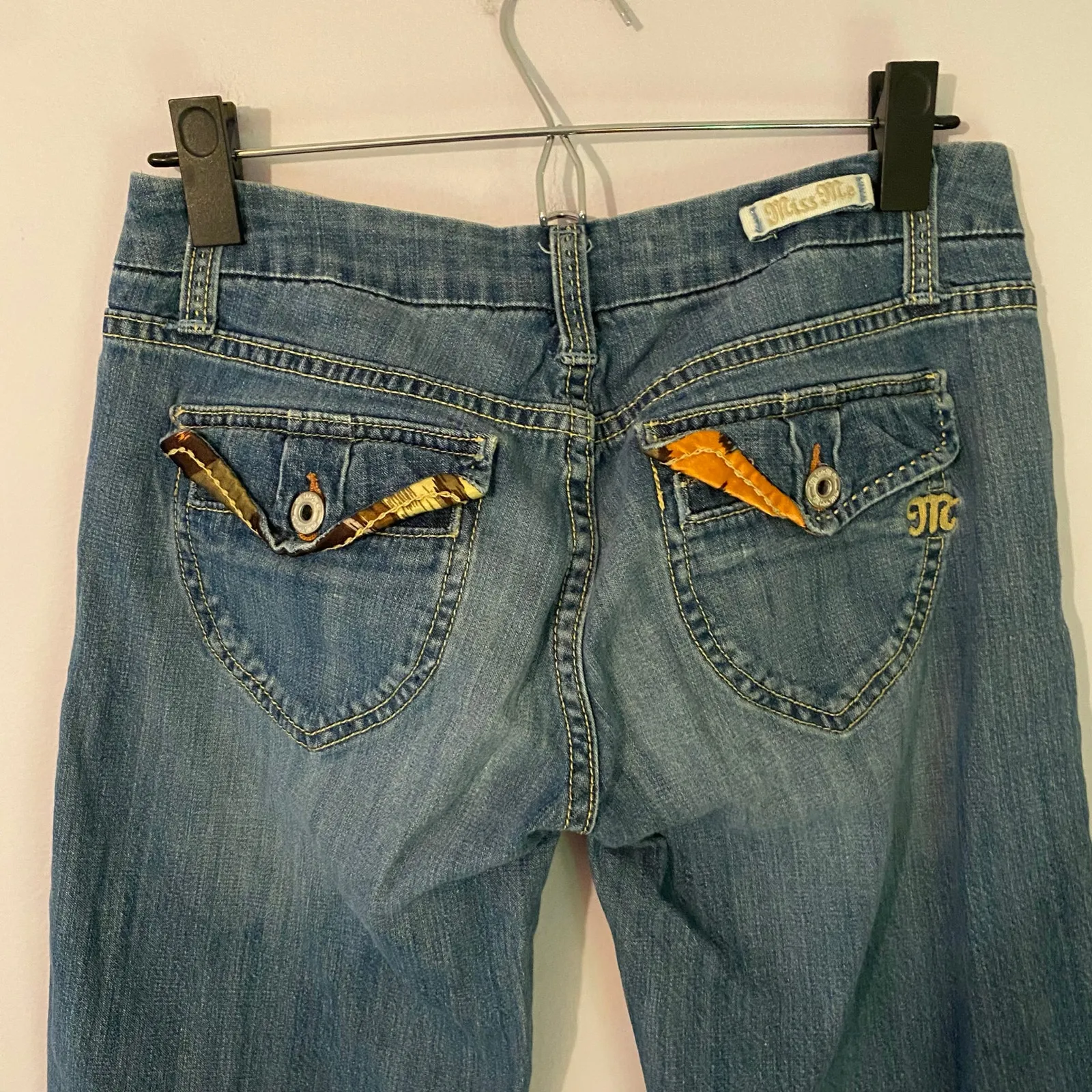 Miss Me Women's size 27 Low Rise Flare Jeans Y2K Bootcut Retro - Image 10