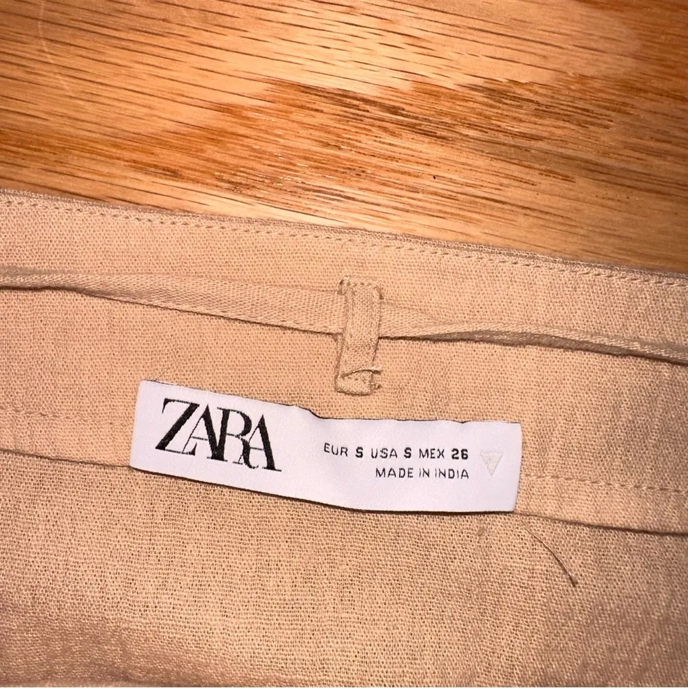 Zara tan wrap skirt - Image 3