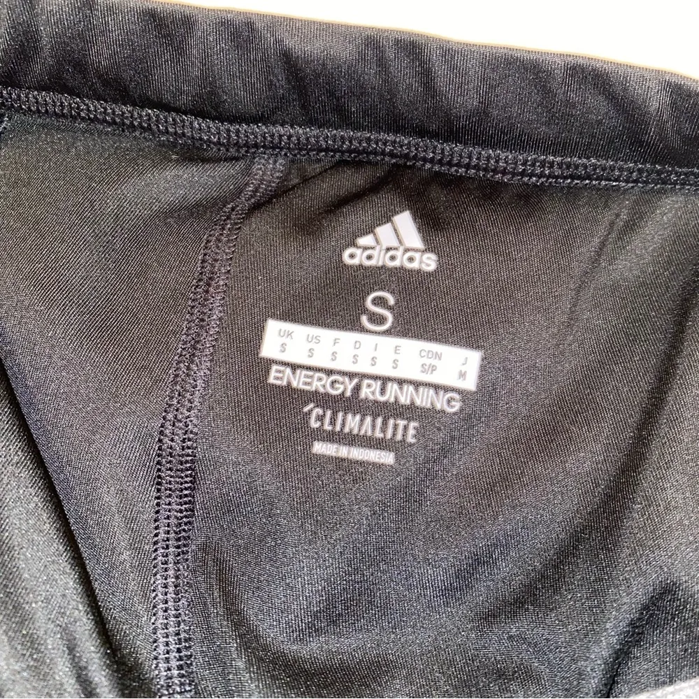 Adidas Black Biker Athletic Shorts Women’s Size Small Fitness Workout Casual! - Image 3