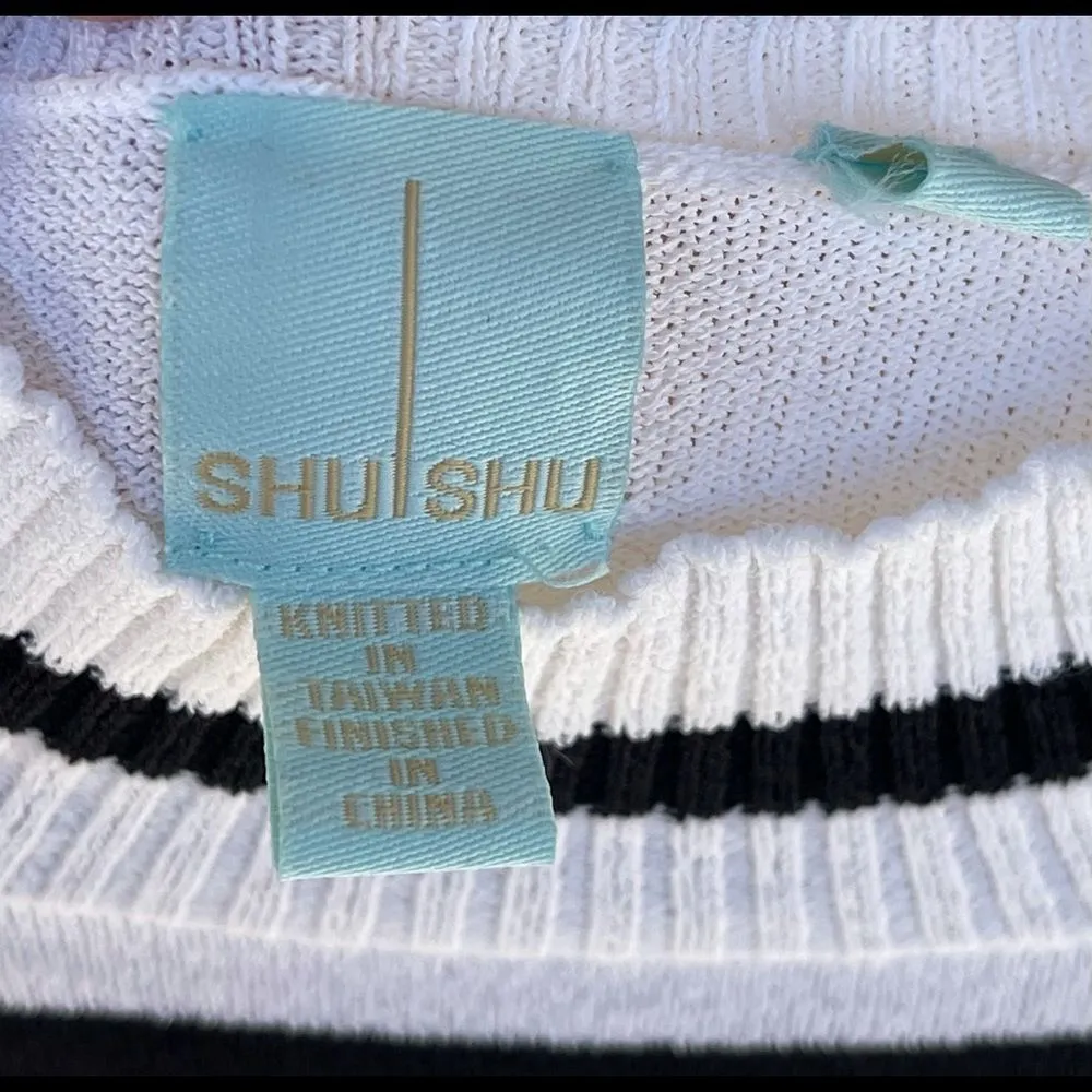 Shu shu sweater top medium White - Image 5