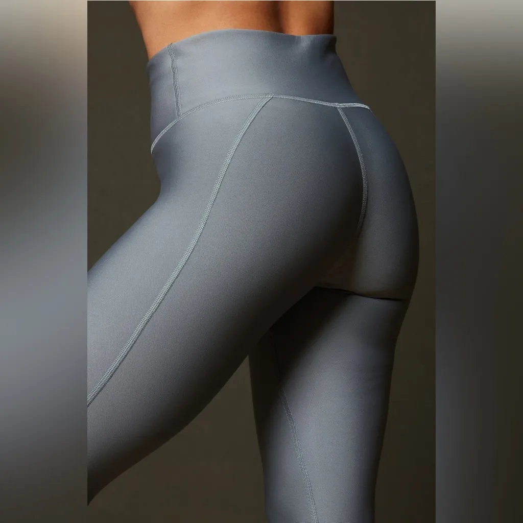 Fabletics Cold Weather High-Waisted Legging Stormcloud Size XXS NWT - Image 3